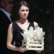 Kira Hagi cu Thomas Ferfelis, imagini după cununia religioasă. FOTO: Ionuț Iordache (GSP)