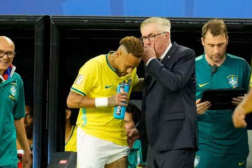 Carlo Ancelotti și Neymar // foto: Imago Images