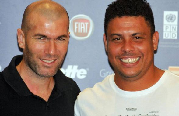 Ronaldo Nazario, despre ziua în care l-a dat afară pe Zidane din vestiarul Braziliei: „Mulți jucători plângeau”