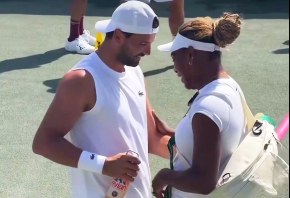 Ce spune Serena Williams despre imaginile surprinse la Wimbledon cu ea și Dimitrov