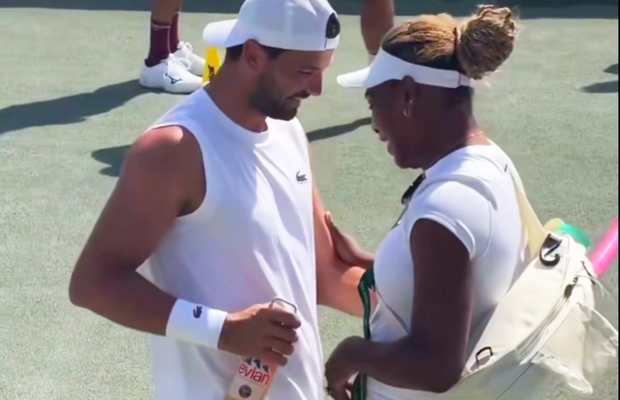 Ce spune Serena Williams despre imaginile surprinse la Wimbledon cu ea și Dimitrov