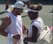 Serena Williams și Grigor Dimitrov / FOTO: Captură X@Wimbledon