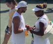 Serena Williams și Grigor Dimitrov / FOTO: Captură X@Wimbledon