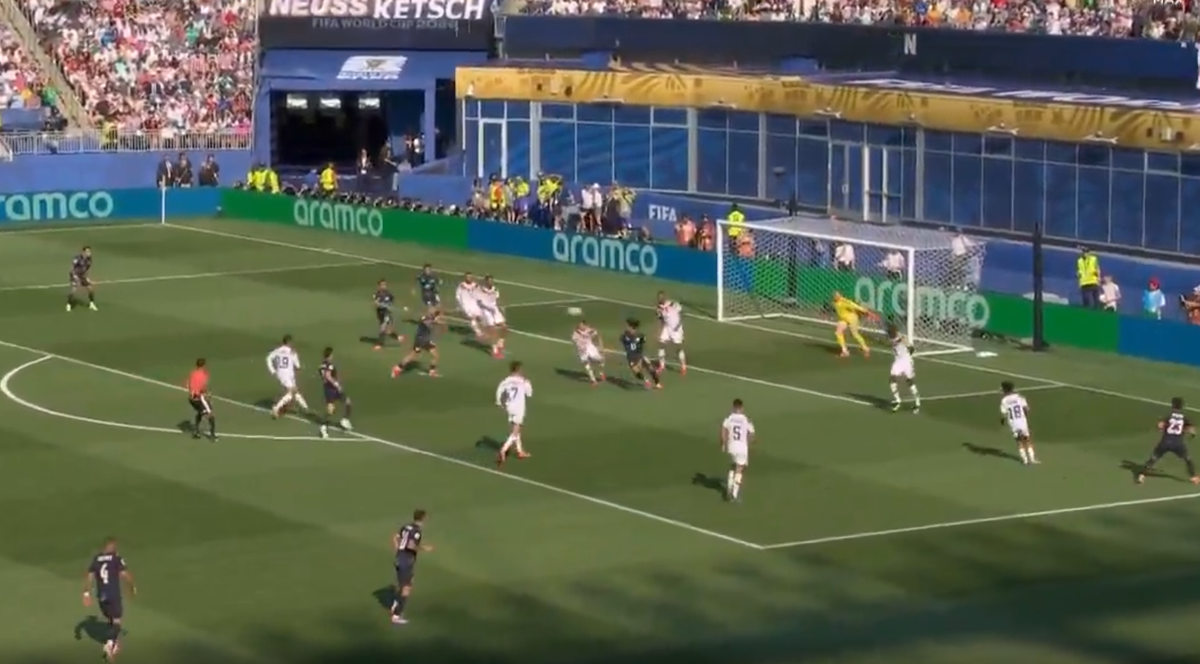 Enciso, gol în Germania - Paraguay