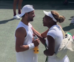 Serena Williams și Grigor Dimitrov / FOTO: Captură X@Wimbledon