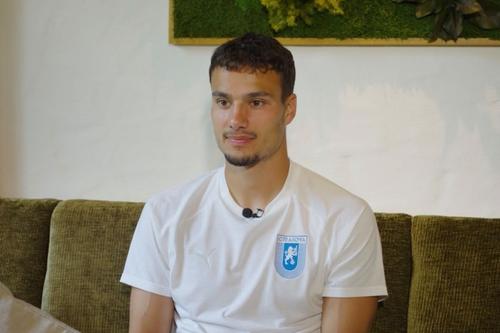 Assad Al-Hamlawi (26 de ani) a oferit un interviu pentru GSP din cantonamentul din Austria