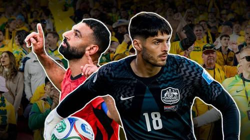 Patrick Beach se pregătește să-l oprească pe Mohamed Salah în duelul din „16-imile” CM 2026 dintre Australia și Egipt / FotoȘ Imago