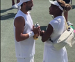 Serena Williams și Grigor Dimitrov / FOTO: Captură X@Wimbledon
