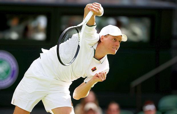 Jannik Sinner, victorie cu mari emoții în primul tur de la Wimbledon: 52 de greșeli neforțate