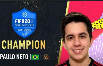 FIFA 20. Paulo Neto este câștigătorul turneului  Summer Cup Series din America de Sud