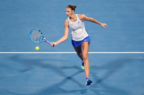 Karolina Pliskova în acțiune FOTO Guliver/GettyImages