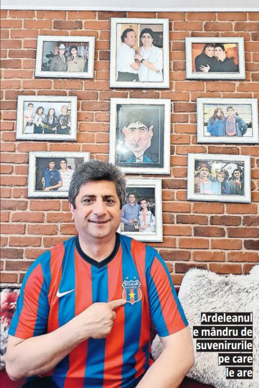 Interviu EXCLUSIV cu un artist îndrăgostit de FCSB: cum a ajuns să îi cânte lui Gigi Becali, de ce îi învidiază pe dinamoviști și ce spune despre războiul cu CSA Steaua