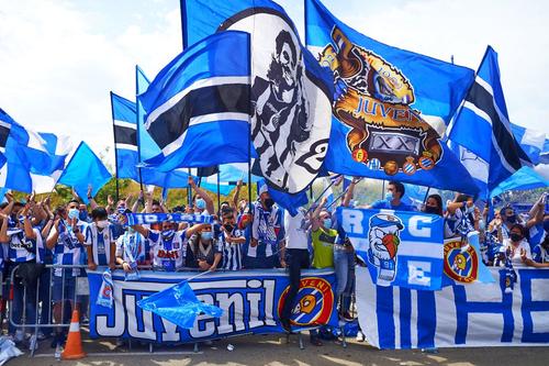 Fanii lui Espanyol sărbătoresc promovarea în La Liga, foto: Imago