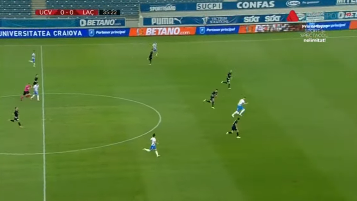 Elvir Koljic, ratare imensă în CSU Craiova - KF Laci