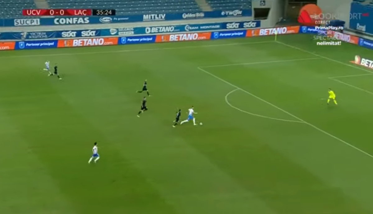 Elvir Koljic, ratare imensă în CSU Craiova - KF Laci