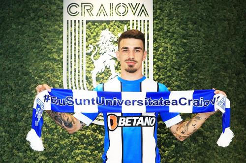 Sergiu Hanca // foto: Facebook @ Universitatea Craiova
