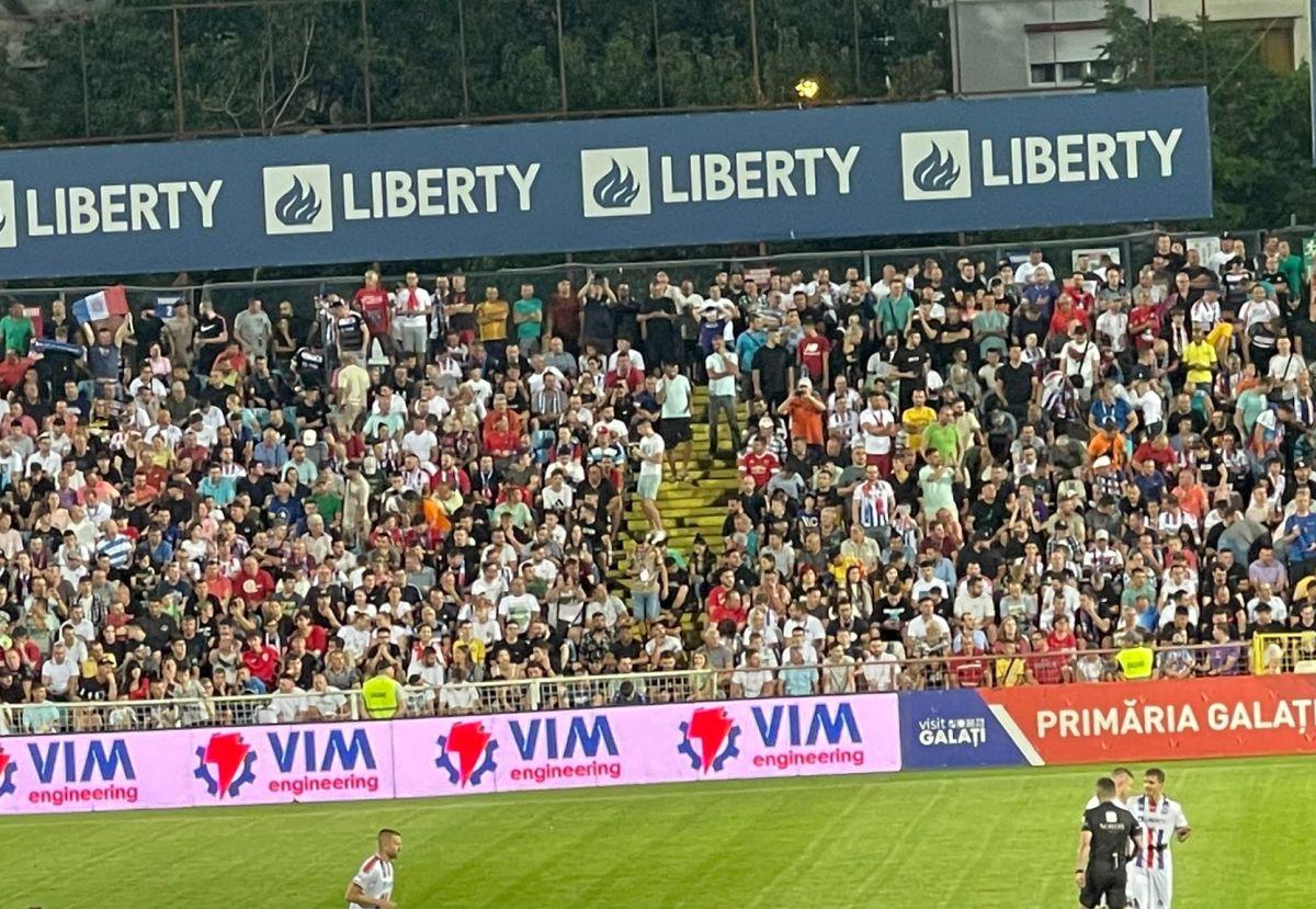 Efectul FCSB » Imagini incredibile surprinse de GSP înaintea meciului de la Galați: vicecampioana a „aprins” un oraș întreg