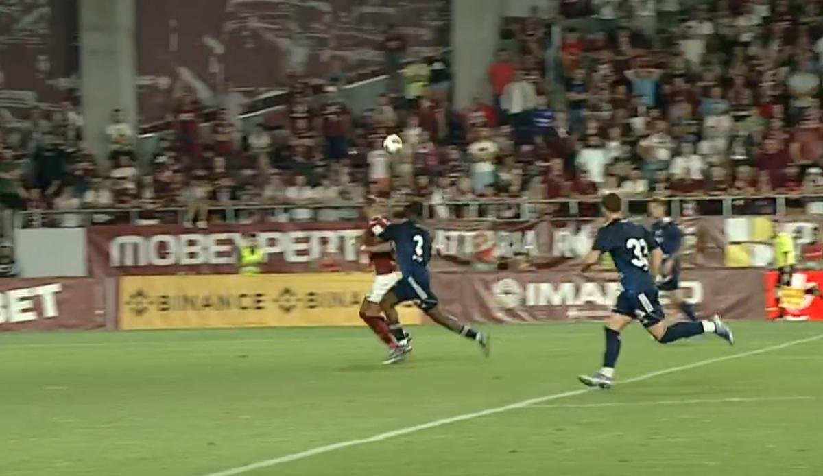 Rapid a cerut penalty în meciul cu FC Botoșani