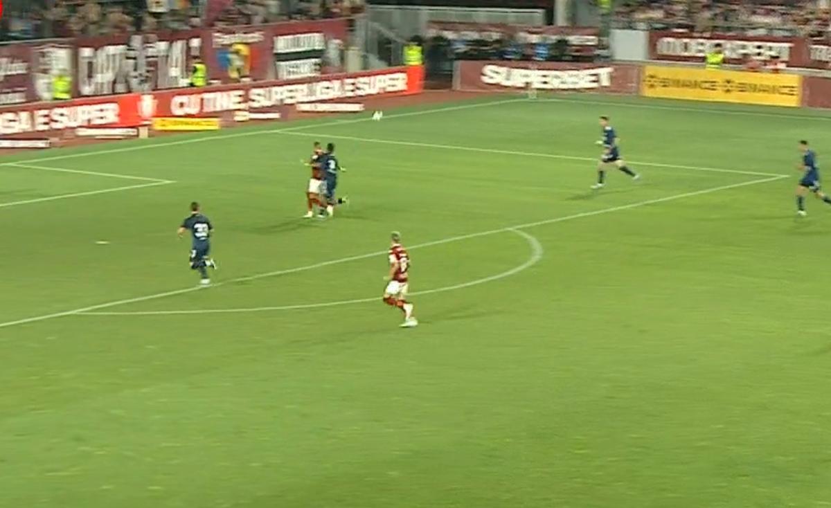 Rapid a cerut penalty în meciul cu FC Botoșani