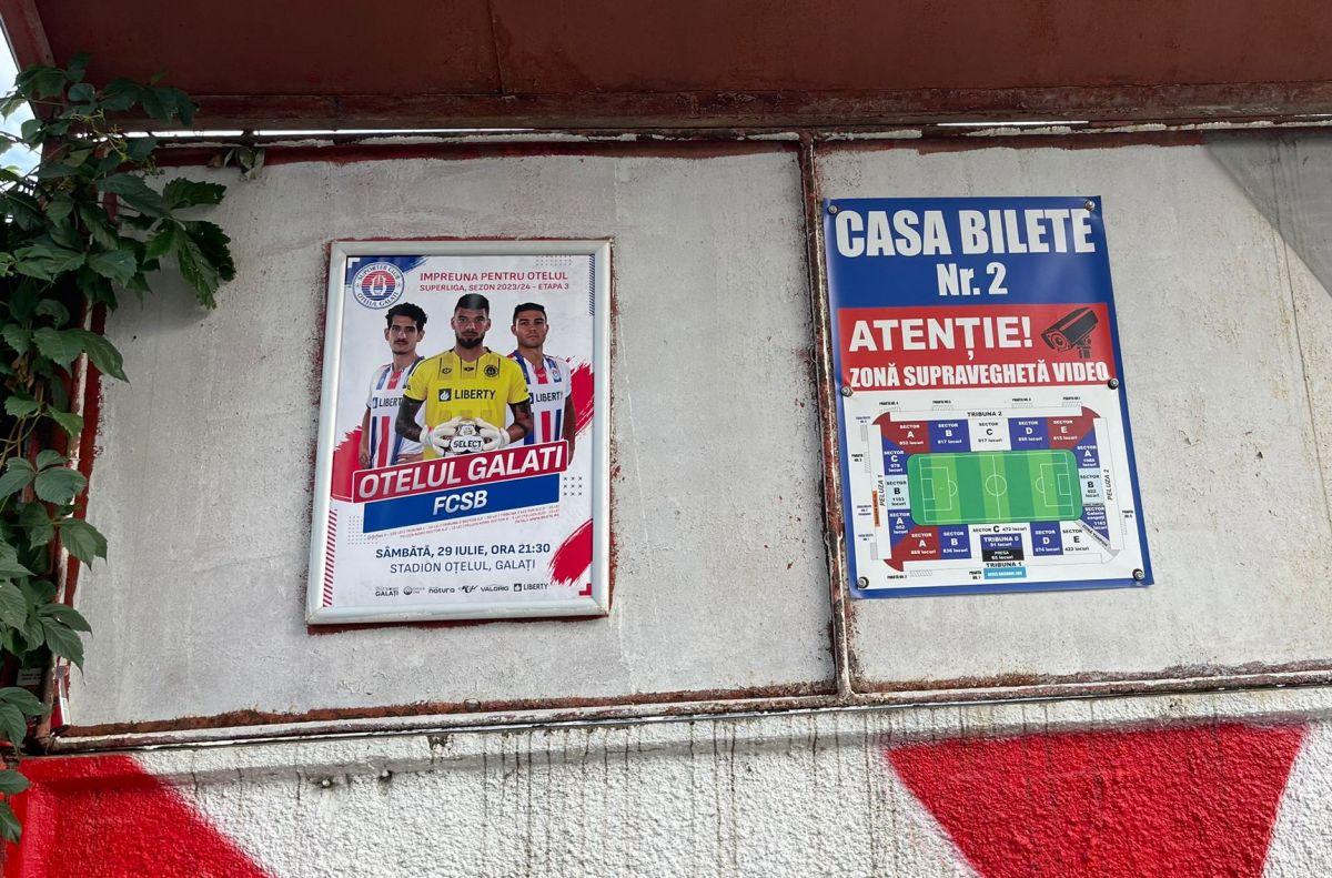 Oțelul Galați - FCSB, etapa #3 din Superligă