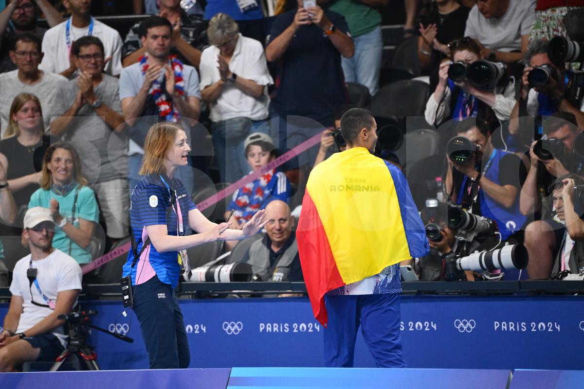 David Popovici, AUR olimpic la 200 de metri liber - Jocurile Olimpice 2024 - foto: Raed Krishan / GSP