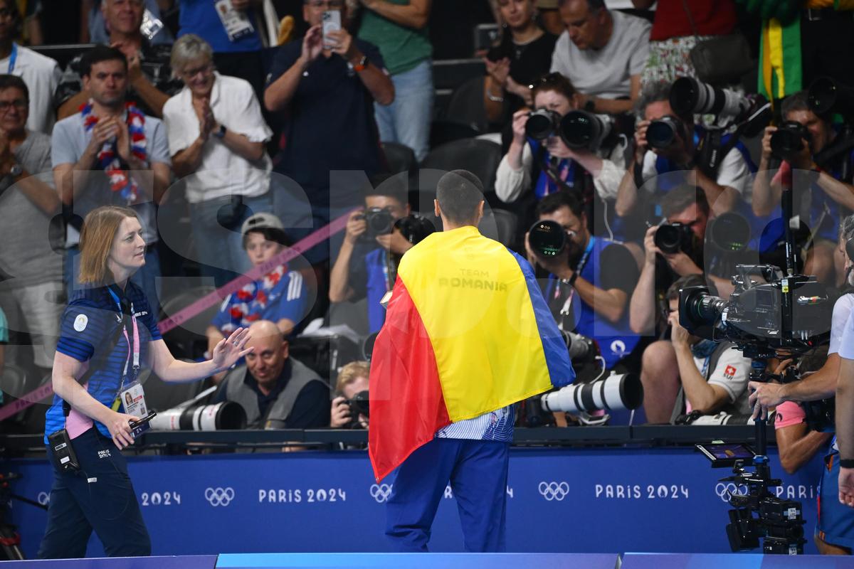 David Popovici, AUR olimpic la 200 de metri liber - Jocurile Olimpice 2024 - foto: Raed Krishan / GSP