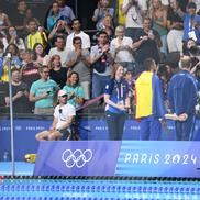 David Popovici, AUR olimpic la 200 de metri liber - Jocurile Olimpice 2024 - foto: Raed Krishan / GSP