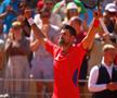Novak Djokovic, celebrând victoria cu Nadal de la Roland Garros / FOTO: Raed Krishan (Gazeta Sporturilor)