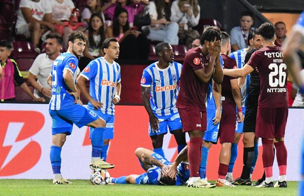 CFR Cluj dă vina pe arbitraj după înfrângerea cu Universitatea Craiova: „Nu poti să fii intransigent cu unii și la alții să treci cu vederea”