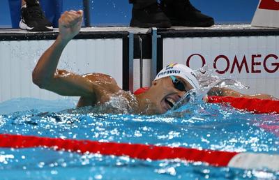 ISTORIE! David Popovici, medalie de AUR pentru România la 200 de metri liber! Avem primul campion olimpic din istoria înotului masculin românesc!