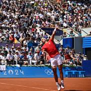 Novak Djokovic - Rafael Nadal la Jocurile Olimpice 2024 /  foto: Raed Krishan