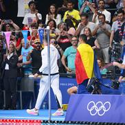 David Popovici, AUR olimpic la 200 de metri liber - Jocurile Olimpice 2024 - foto: Raed Krishan / GSP