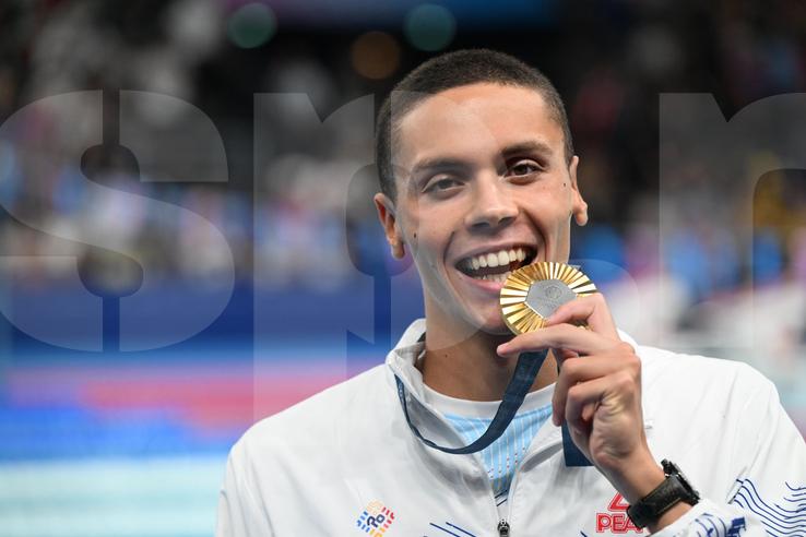 David Popovici, AUR olimpic la 200 de metri liber - Jocurile Olimpice 2024 - foto: Raed Krishan / GSP