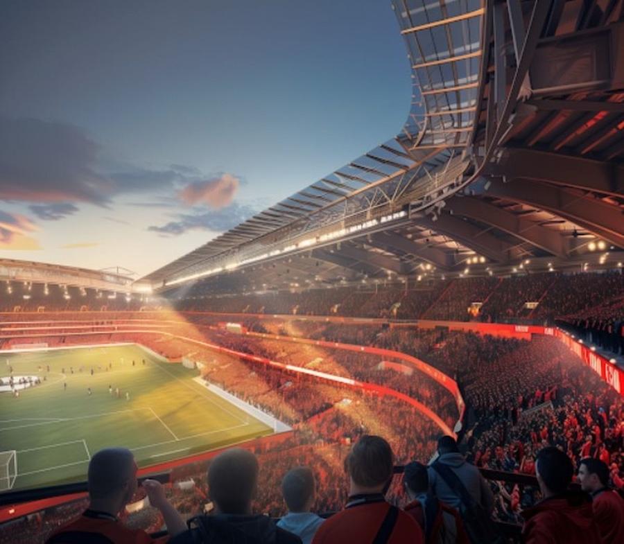 Noul stadion al lui Manchester United va avea 100.000 de locuri / Foto: The Sun Manchester United își construiește stadion de 100.000 de locuri. Prețul este halucinant!