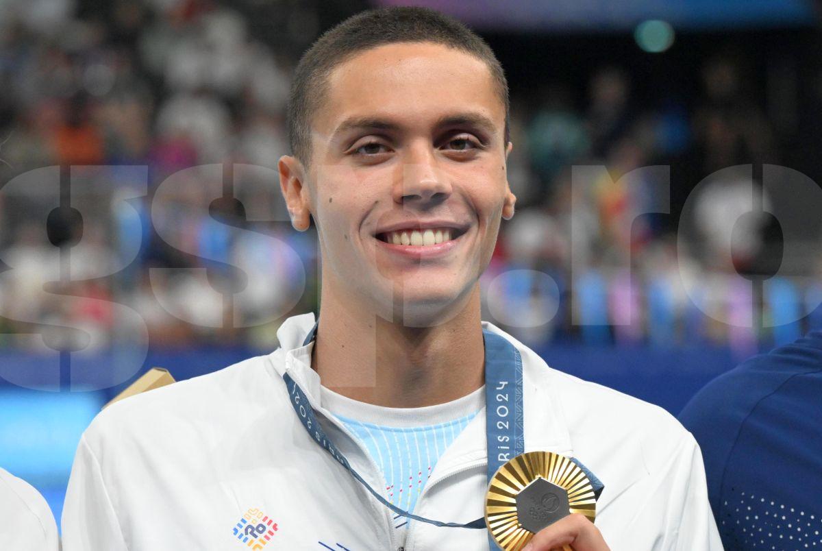 David Popovici, AUR olimpic la 200 de metri liber - Jocurile Olimpice 2024 - foto: Raed Krishan / GSP