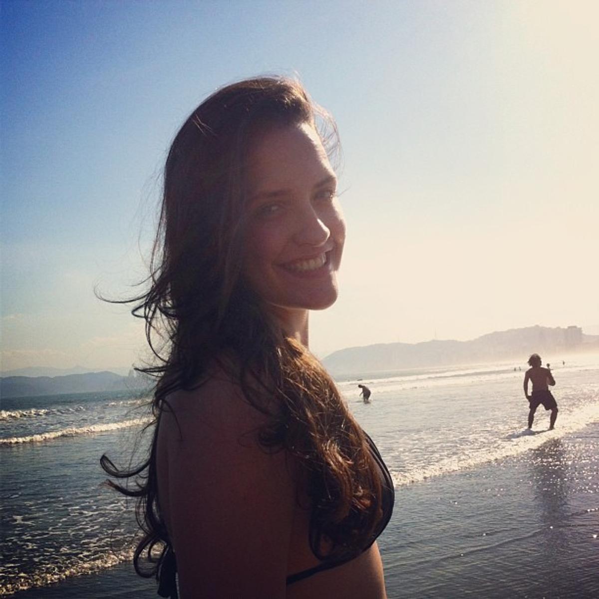 Gabriela Moreschi, cea mai urmărită jucătoare de handbal pe rețelele de socializare. Foto: Instagram