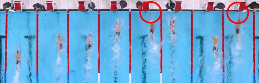 David Popovici a câștigat aurul la proba de 200 de metri liber / foto: captură BBC Jurnaliștii britanici, stupefiați după ce David Popovici l-a învins pe sportivul lor pentru 2 sutimi: „A fost o dramă”