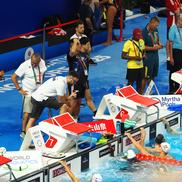 David Popovici, în finala la 200 m liber de la Campionatele Mondiale de natație / FOTO: Roxana Fleșeru (GSP.ro)