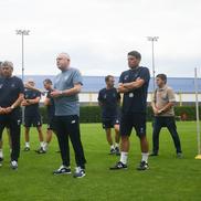 Mircea Lucescu și Igor Surkis, la prima ședință de pregătire. Foto: FCDynamo.com