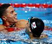 David Popovici, campion mondial la 200 de metri liber în Singapore! Imagini senzaționale la câteva secunde după triumf. Sursă: Getty Images
