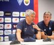 Mircea Lucescu și secundul Emil Caras, conferință de presă. Foto: FCDynamo.com