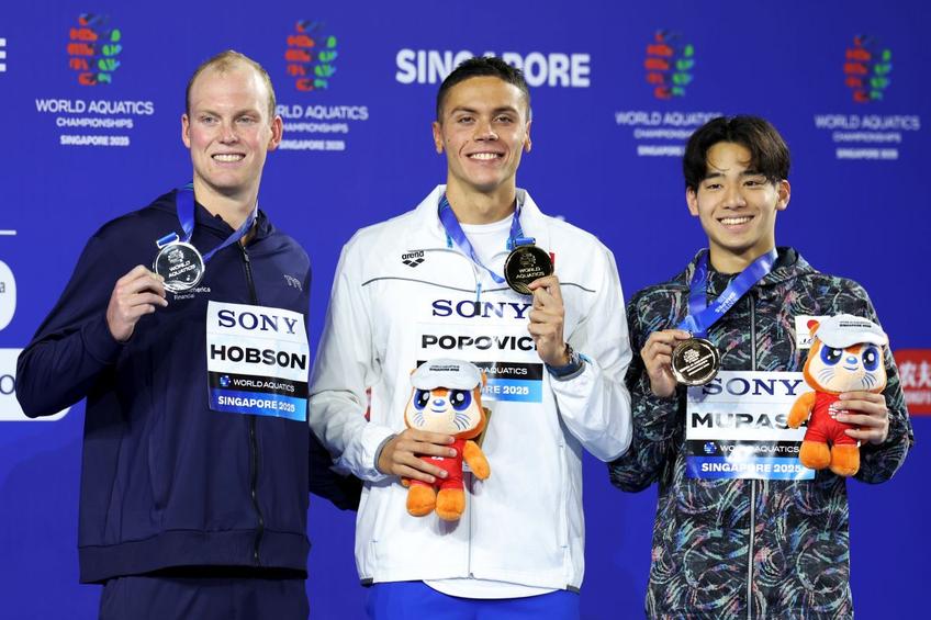 David Popovici. FOTO: Getty Images