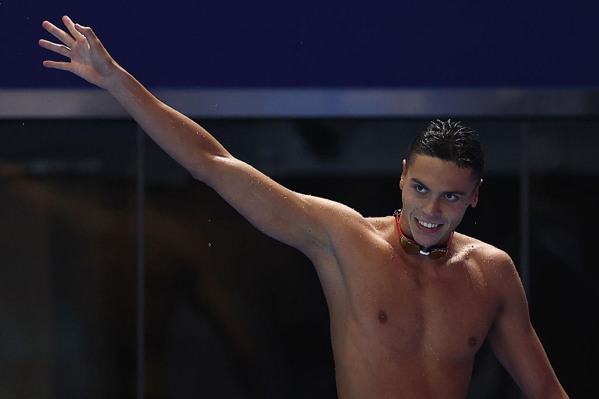 David Popovici, campion mondial la 200 de metri liber în Singapore