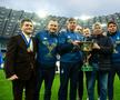 Mircea Lucescu și staff-ul său de la Dinamo Kiev. Foto: FCDynamo.com
