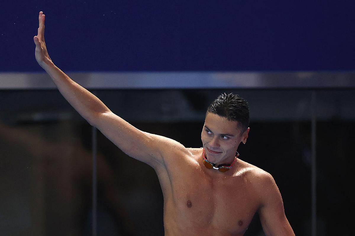 David Popovici, campion mondial la 200 de metri liber în Singapore