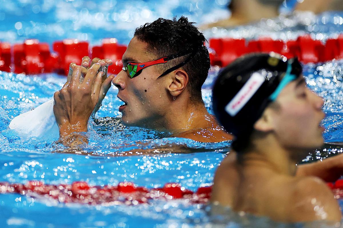 David Popovici, campion mondial la 200 de metri liber în Singapore