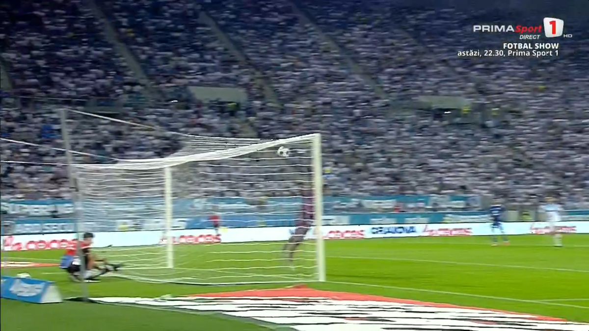 Adrian Rus, gol spectaculos în Universitatea Craiova - Levski Sofia