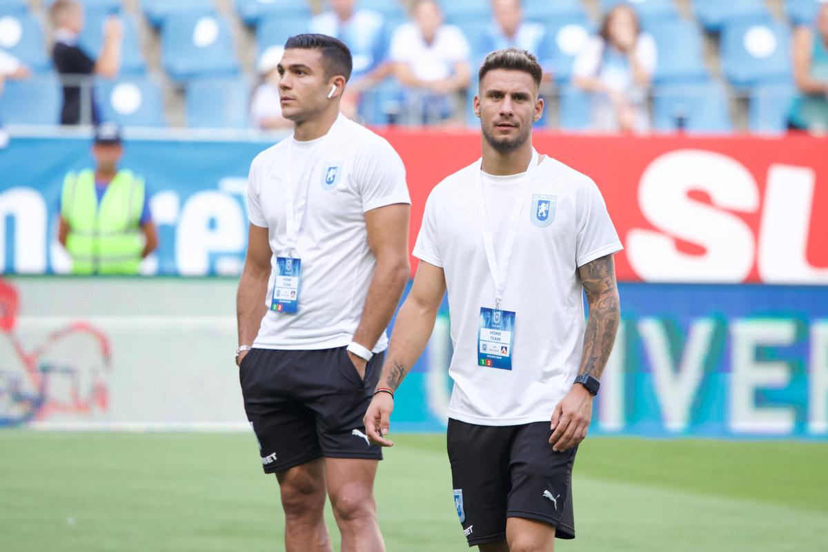 Craiova - Levski, imagini de la nivelul gazonului