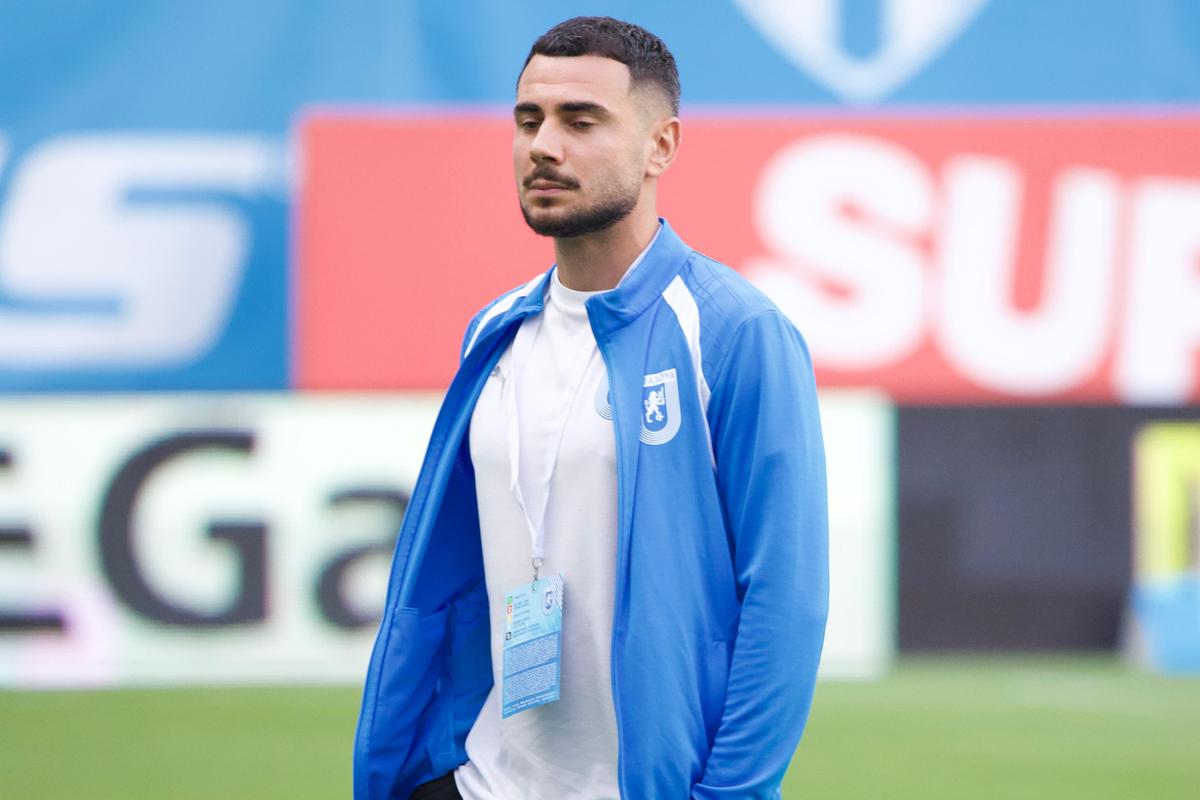 Craiova - Levski, imagini de la nivelul gazonului