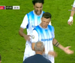 Golul marcat de Adrian Rus în Universitatea Craiova - Levski Sofia / Foto: Captură Prima Sport 1